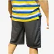 Men's Mint Green Textured Casual Shorts | Soft Comfort Fit